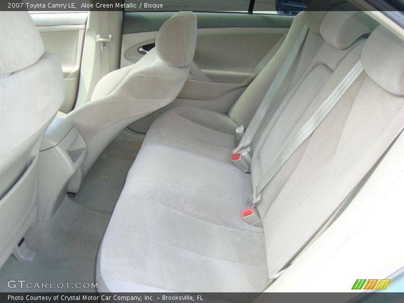 Aloe Green Metallic / Bisque 2007 Toyota Camry LE