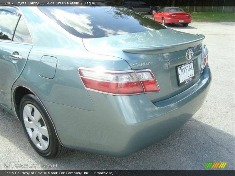 Aloe Green Metallic / Bisque 2007 Toyota Camry LE