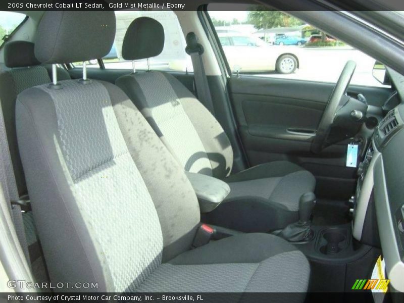 Gold Mist Metallic / Ebony 2009 Chevrolet Cobalt LT Sedan