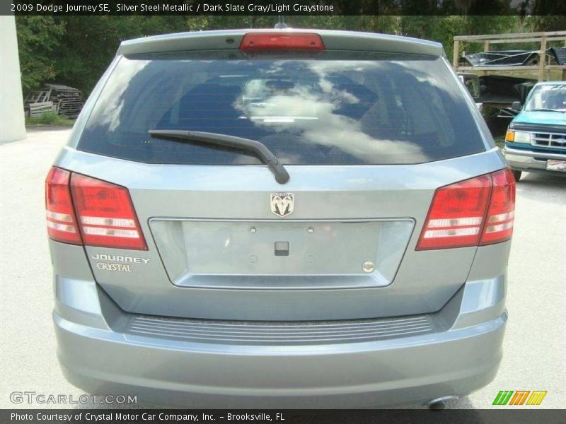 Silver Steel Metallic / Dark Slate Gray/Light Graystone 2009 Dodge Journey SE