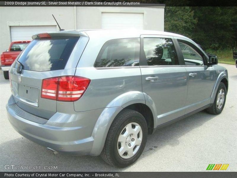 Silver Steel Metallic / Dark Slate Gray/Light Graystone 2009 Dodge Journey SE