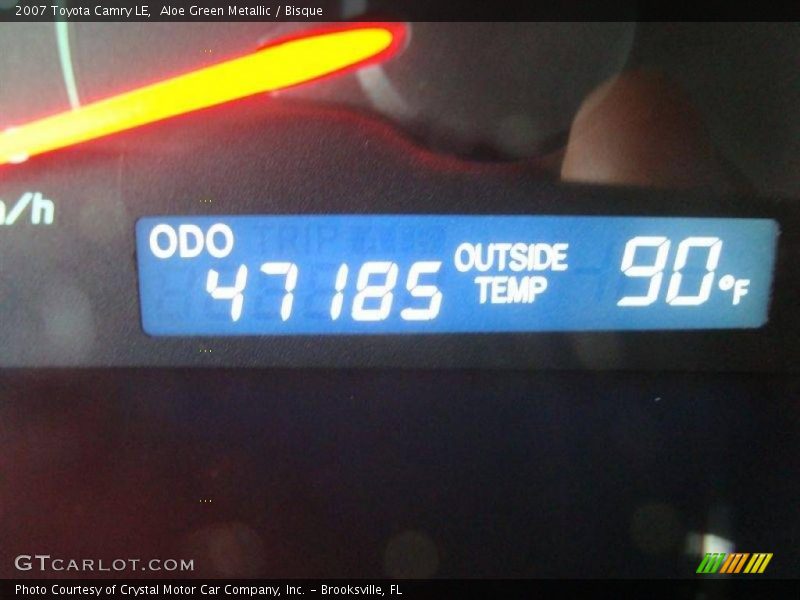 Aloe Green Metallic / Bisque 2007 Toyota Camry LE