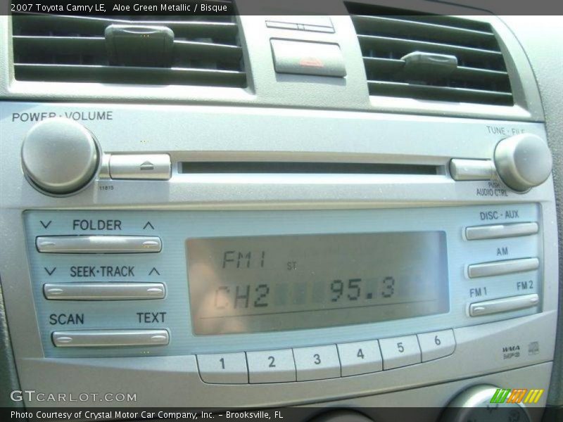 Aloe Green Metallic / Bisque 2007 Toyota Camry LE