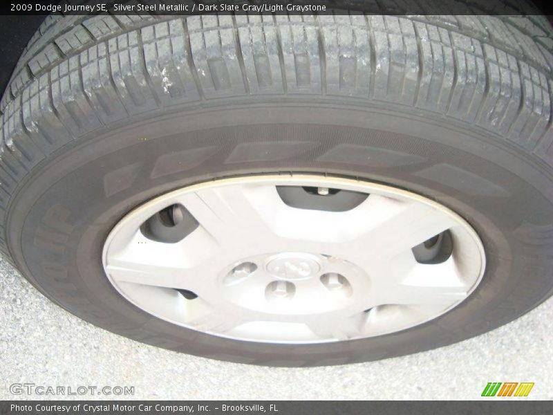 Silver Steel Metallic / Dark Slate Gray/Light Graystone 2009 Dodge Journey SE
