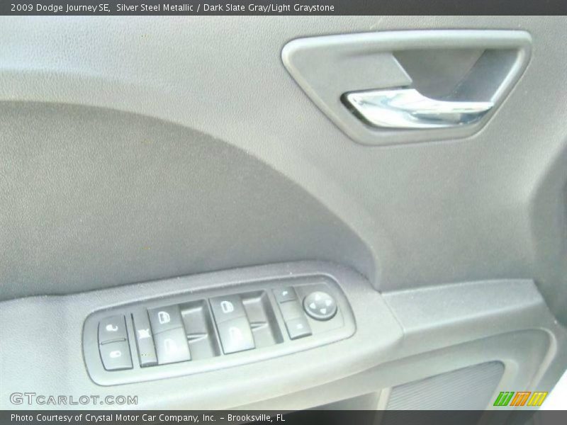 Silver Steel Metallic / Dark Slate Gray/Light Graystone 2009 Dodge Journey SE