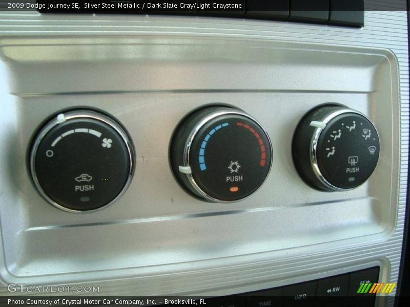 Silver Steel Metallic / Dark Slate Gray/Light Graystone 2009 Dodge Journey SE