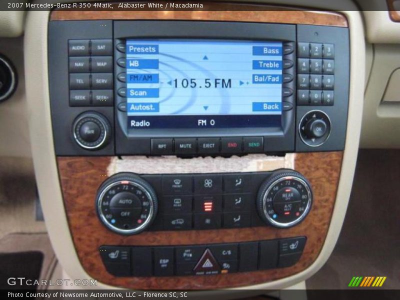 Alabaster White / Macadamia 2007 Mercedes-Benz R 350 4Matic