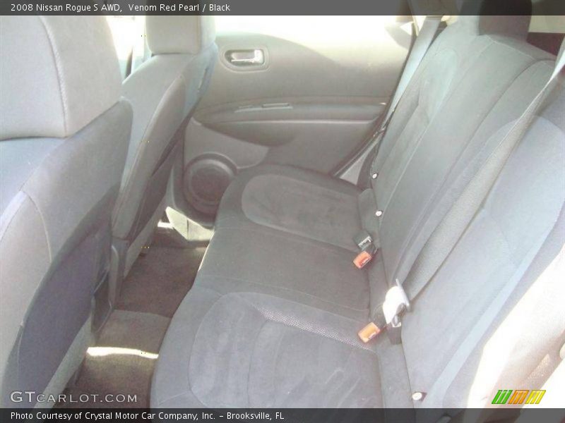 Venom Red Pearl / Black 2008 Nissan Rogue S AWD