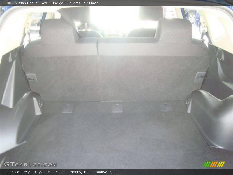 Indigo Blue Metallic / Black 2008 Nissan Rogue S AWD