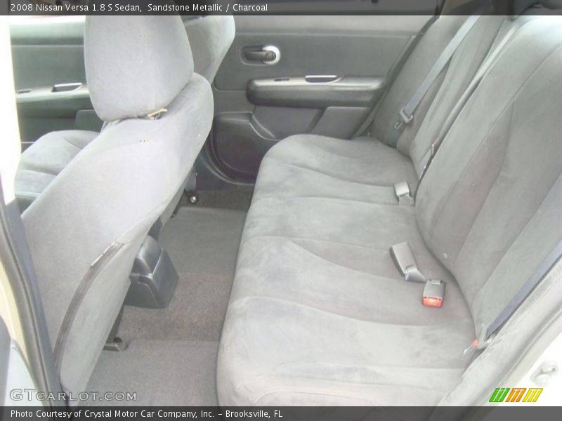 Sandstone Metallic / Charcoal 2008 Nissan Versa 1.8 S Sedan