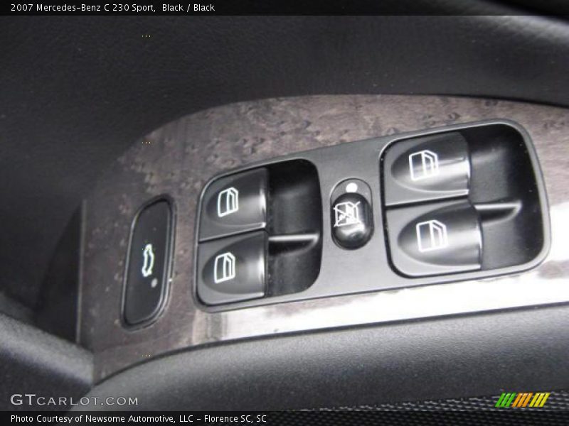 Black / Black 2007 Mercedes-Benz C 230 Sport