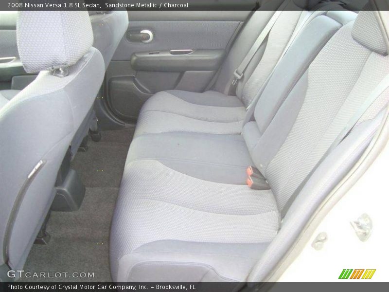 Sandstone Metallic / Charcoal 2008 Nissan Versa 1.8 SL Sedan