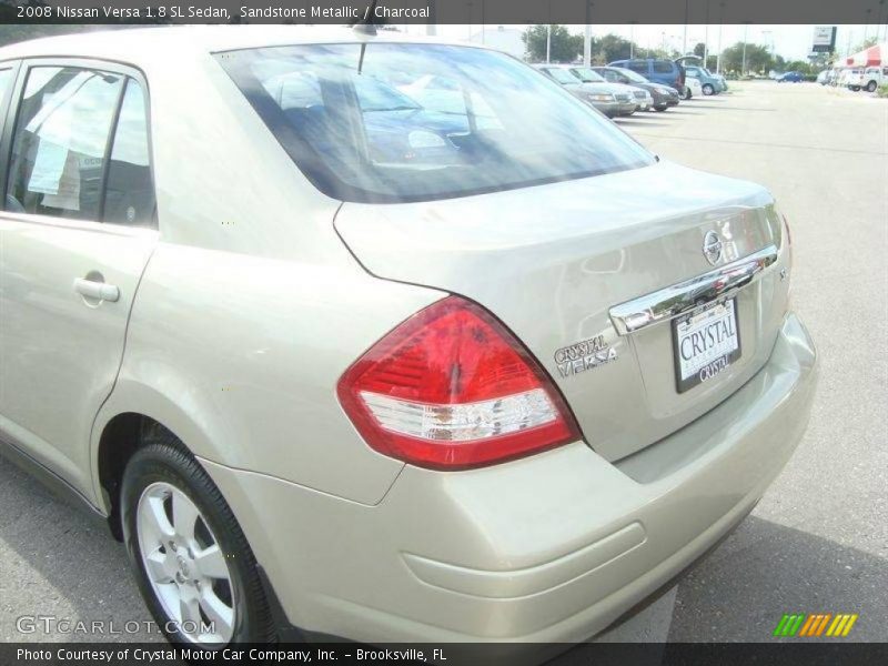 Sandstone Metallic / Charcoal 2008 Nissan Versa 1.8 SL Sedan