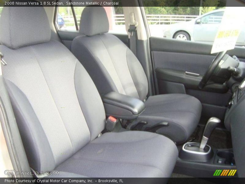 Sandstone Metallic / Charcoal 2008 Nissan Versa 1.8 SL Sedan