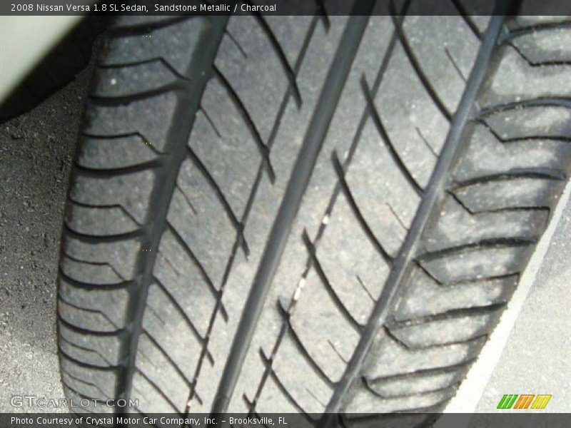 Sandstone Metallic / Charcoal 2008 Nissan Versa 1.8 SL Sedan