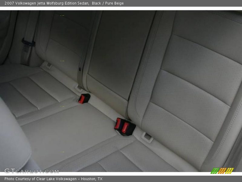 Black / Pure Beige 2007 Volkswagen Jetta Wolfsburg Edition Sedan
