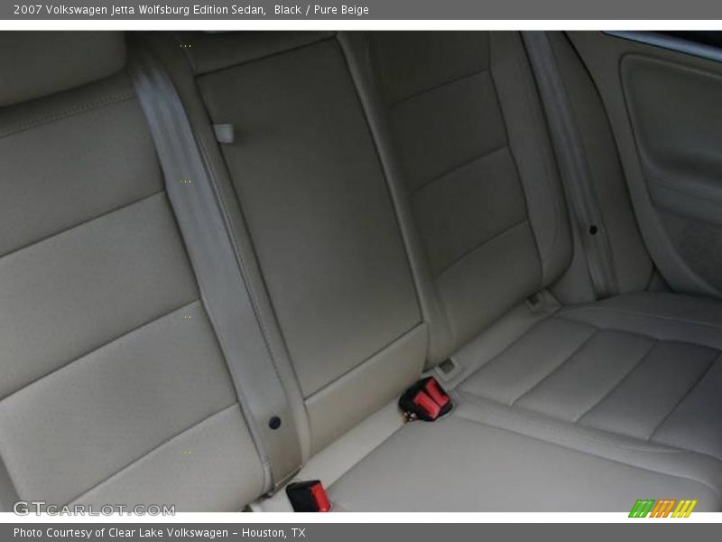 Black / Pure Beige 2007 Volkswagen Jetta Wolfsburg Edition Sedan