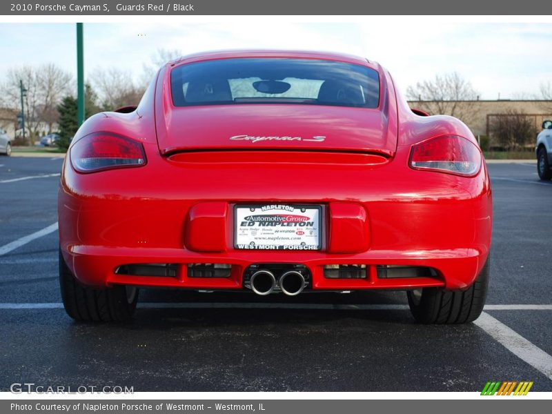 Guards Red / Black 2010 Porsche Cayman S