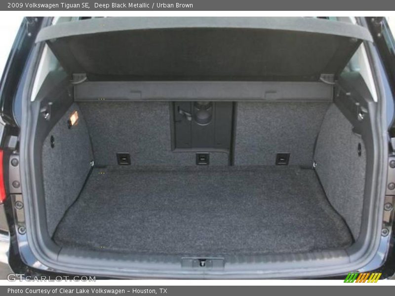 Deep Black Metallic / Urban Brown 2009 Volkswagen Tiguan SE