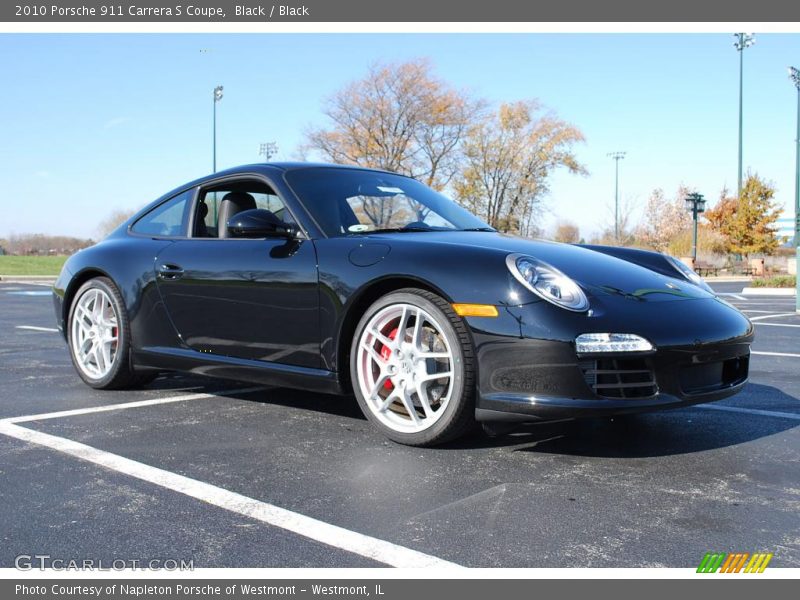 Black / Black 2010 Porsche 911 Carrera S Coupe