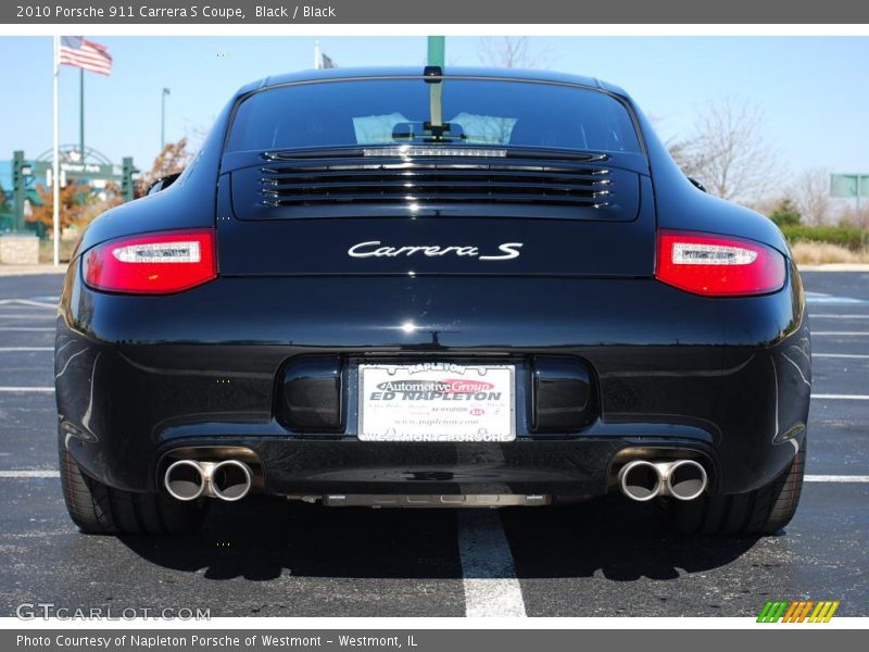 Black / Black 2010 Porsche 911 Carrera S Coupe