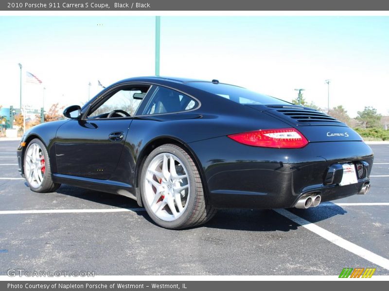 Black / Black 2010 Porsche 911 Carrera S Coupe