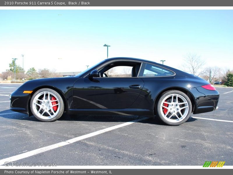 Black / Black 2010 Porsche 911 Carrera S Coupe