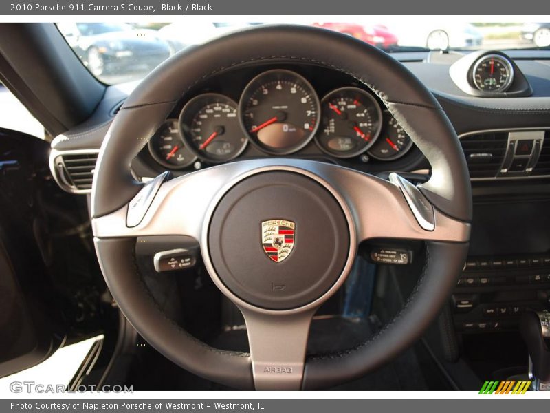 Black / Black 2010 Porsche 911 Carrera S Coupe