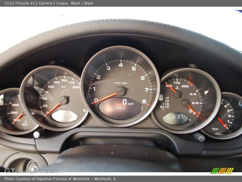 Black / Black 2010 Porsche 911 Carrera S Coupe