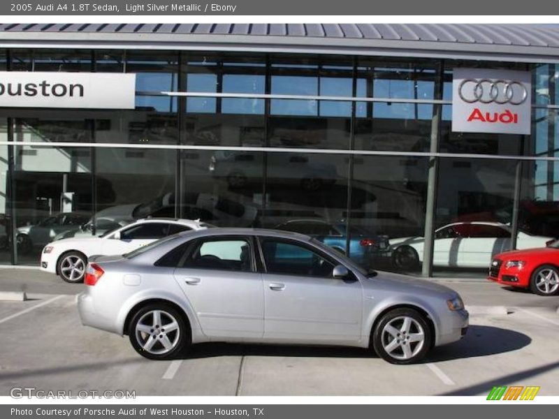 Light Silver Metallic / Ebony 2005 Audi A4 1.8T Sedan