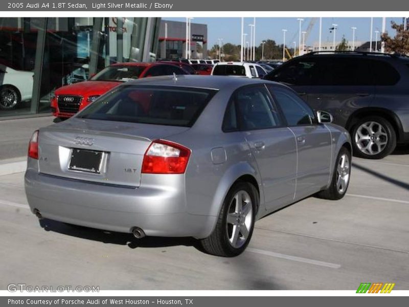 Light Silver Metallic / Ebony 2005 Audi A4 1.8T Sedan