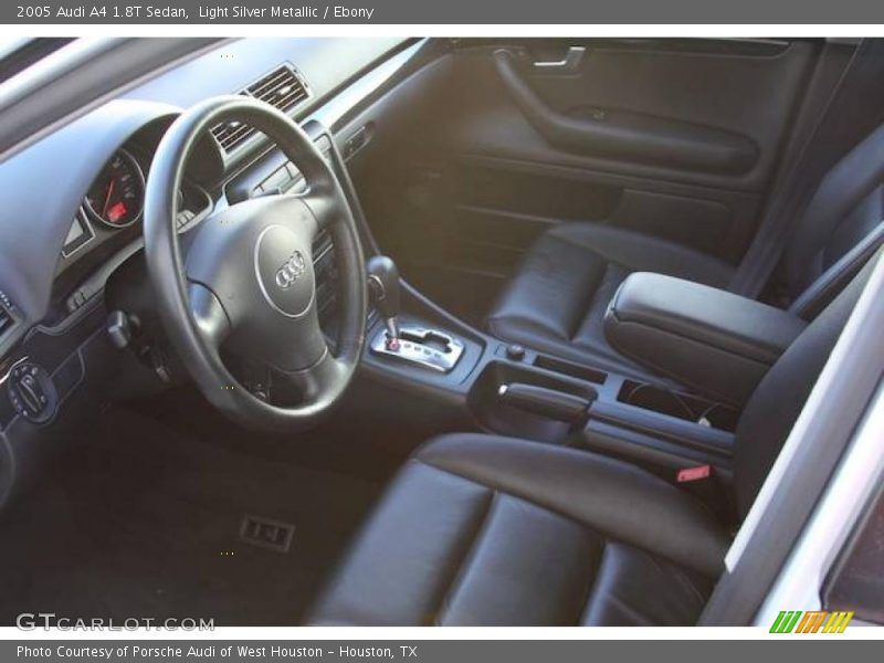 Light Silver Metallic / Ebony 2005 Audi A4 1.8T Sedan