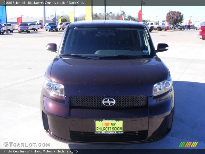Blackberry Crush Metallic / Dark Gray 2008 Scion xB