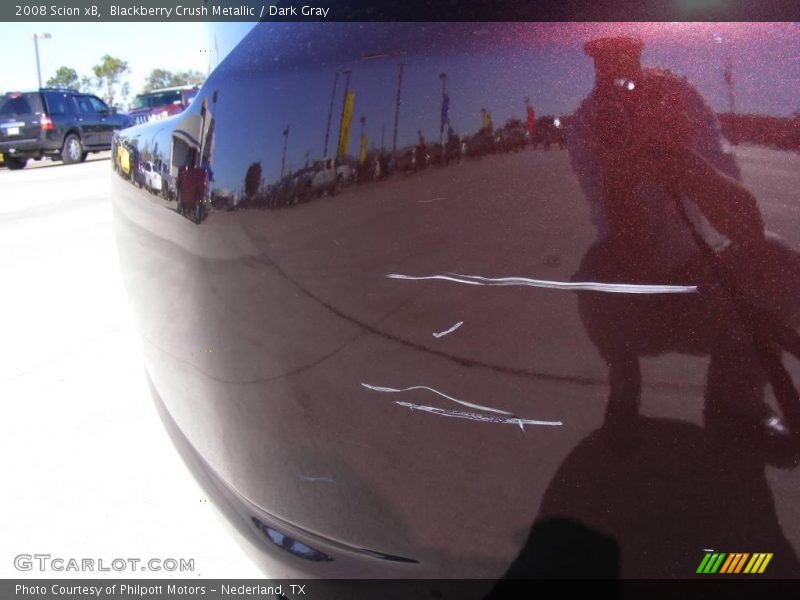 Blackberry Crush Metallic / Dark Gray 2008 Scion xB