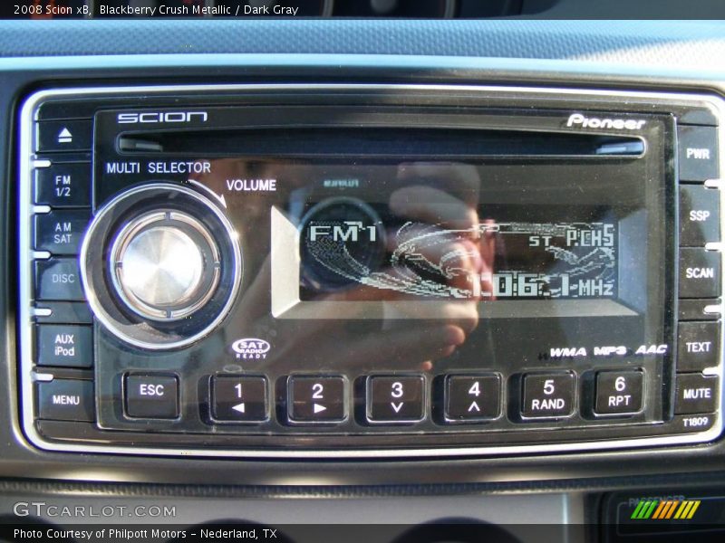 Blackberry Crush Metallic / Dark Gray 2008 Scion xB