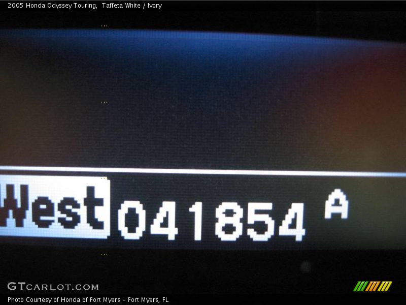 Taffeta White / Ivory 2005 Honda Odyssey Touring