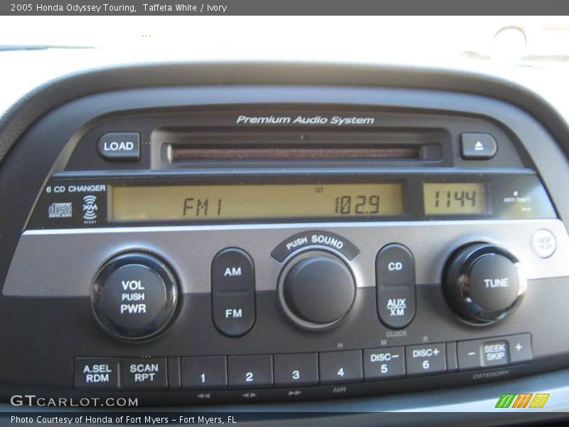 Taffeta White / Ivory 2005 Honda Odyssey Touring