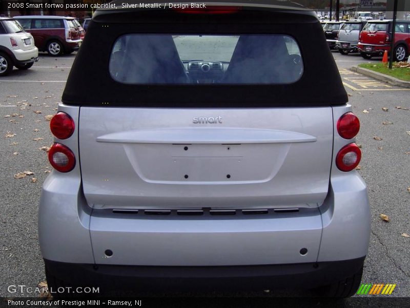 Silver Metallic / Design Black 2008 Smart fortwo passion cabriolet