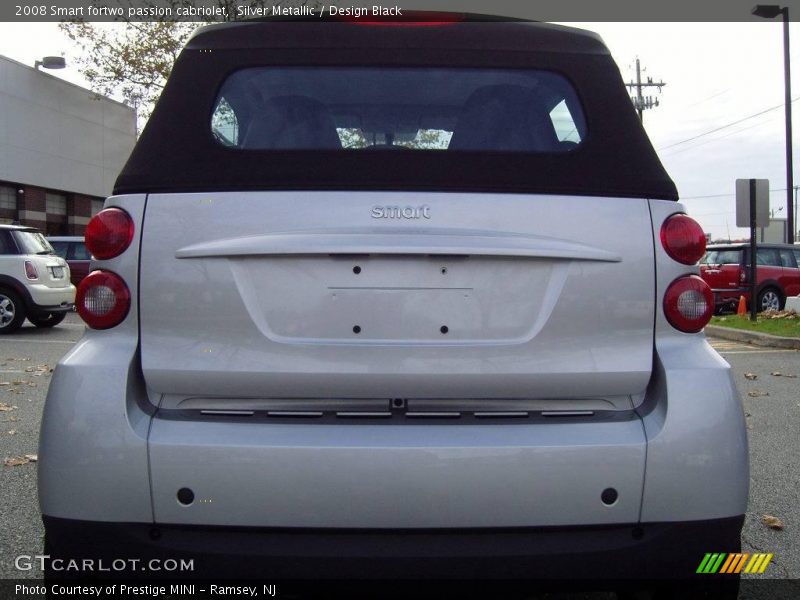 Silver Metallic / Design Black 2008 Smart fortwo passion cabriolet