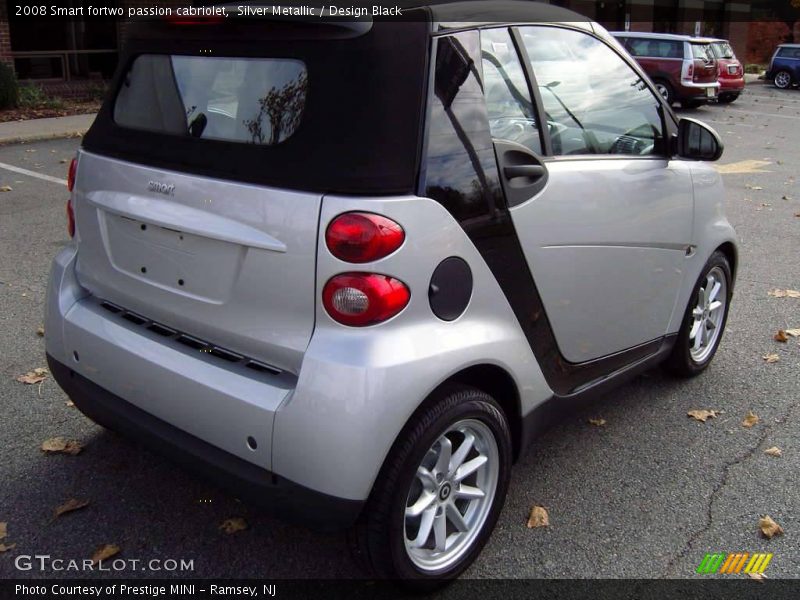 Silver Metallic / Design Black 2008 Smart fortwo passion cabriolet