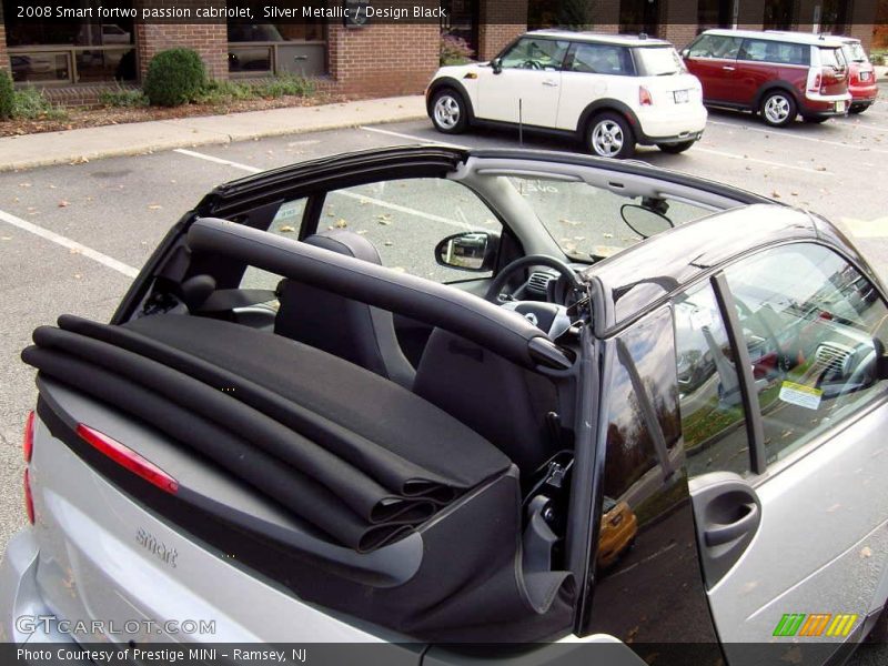 Silver Metallic / Design Black 2008 Smart fortwo passion cabriolet