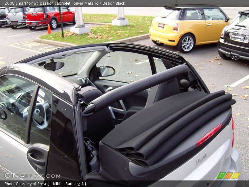 Silver Metallic / Design Black 2008 Smart fortwo passion cabriolet