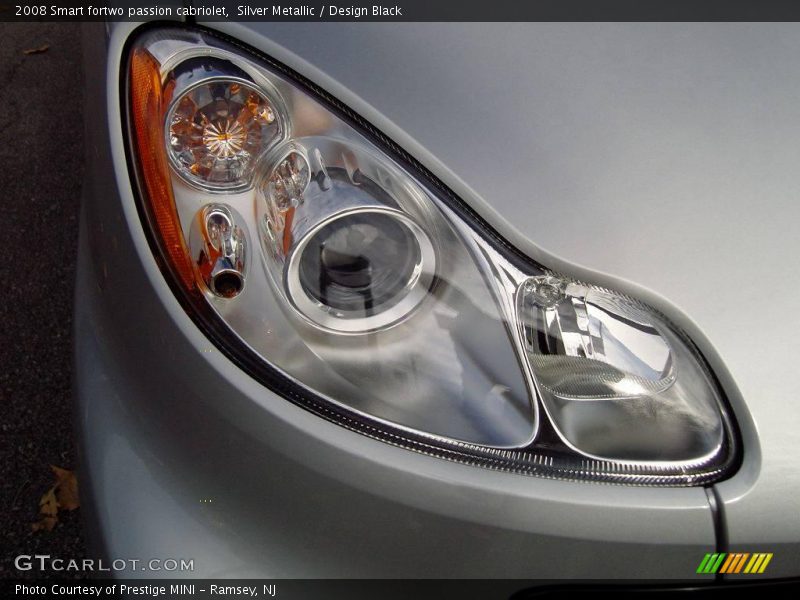 Silver Metallic / Design Black 2008 Smart fortwo passion cabriolet