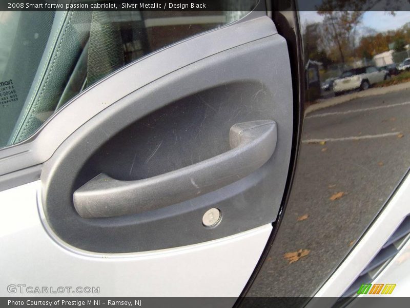 Silver Metallic / Design Black 2008 Smart fortwo passion cabriolet