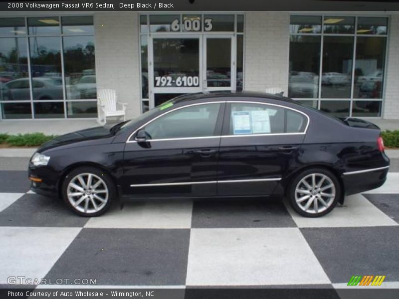 Deep Black / Black 2008 Volkswagen Passat VR6 Sedan