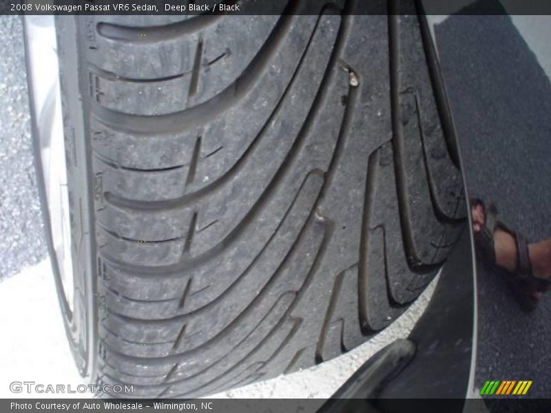 Deep Black / Black 2008 Volkswagen Passat VR6 Sedan