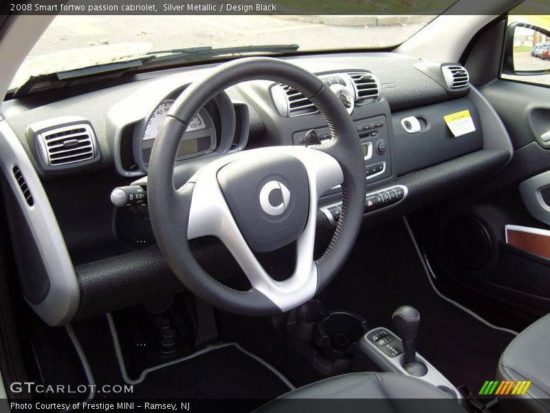Silver Metallic / Design Black 2008 Smart fortwo passion cabriolet