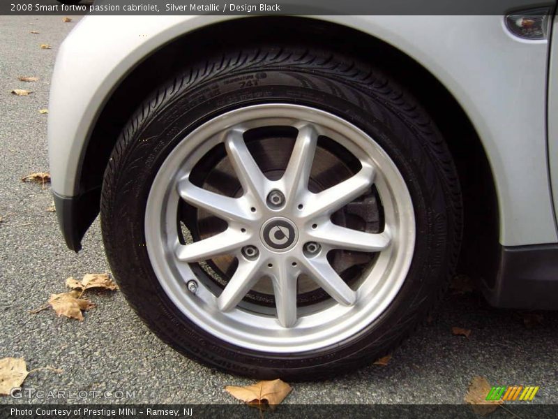 Silver Metallic / Design Black 2008 Smart fortwo passion cabriolet