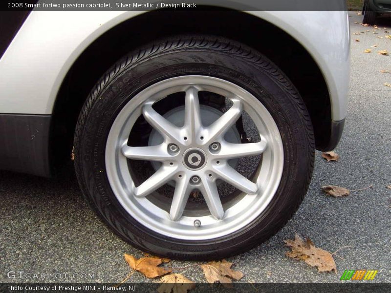 Silver Metallic / Design Black 2008 Smart fortwo passion cabriolet