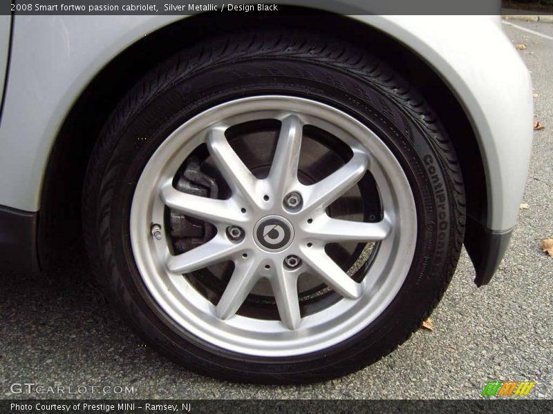 Silver Metallic / Design Black 2008 Smart fortwo passion cabriolet